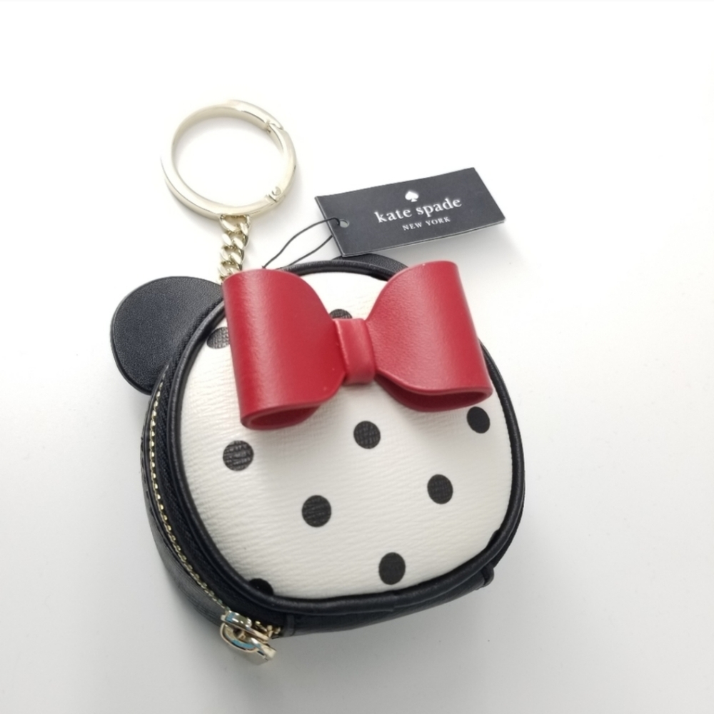 Kate Spade x Disney Minnie mouse coin purse